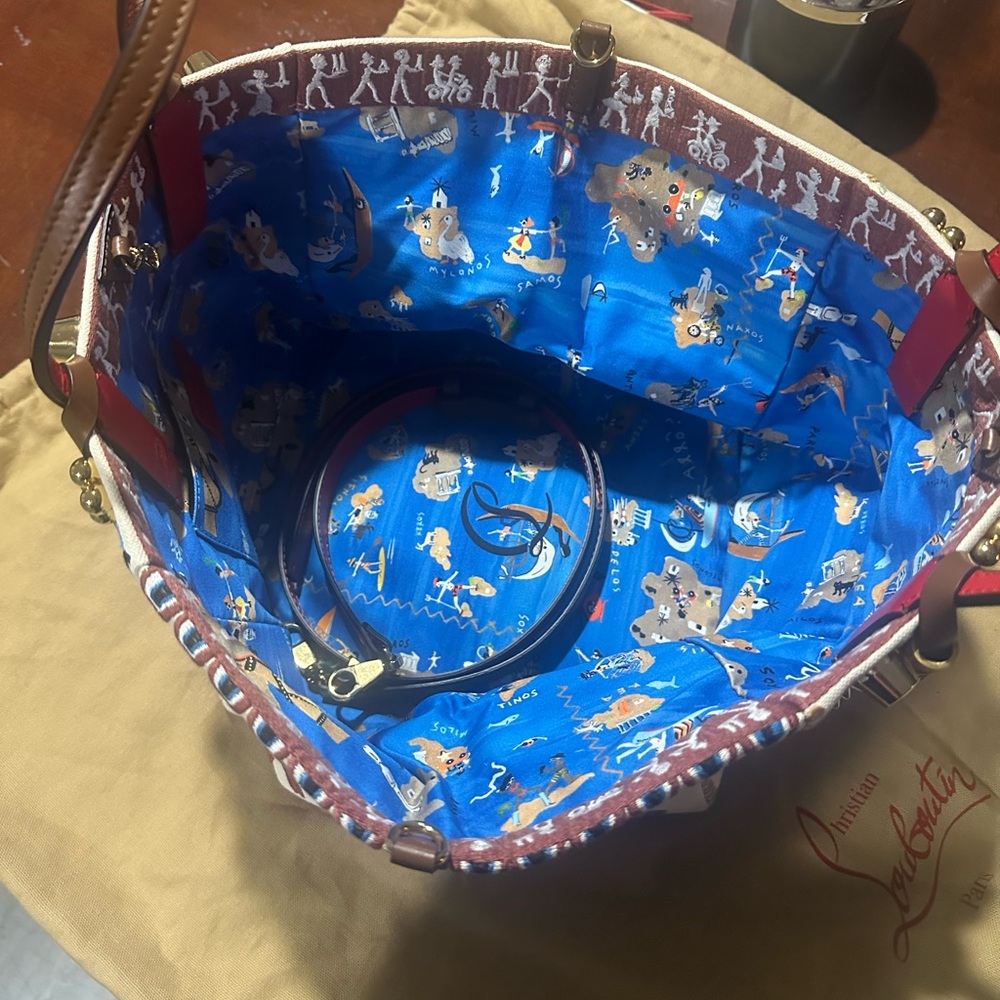Christian Louboutin Embroidered Tote - Picture 4 of 8